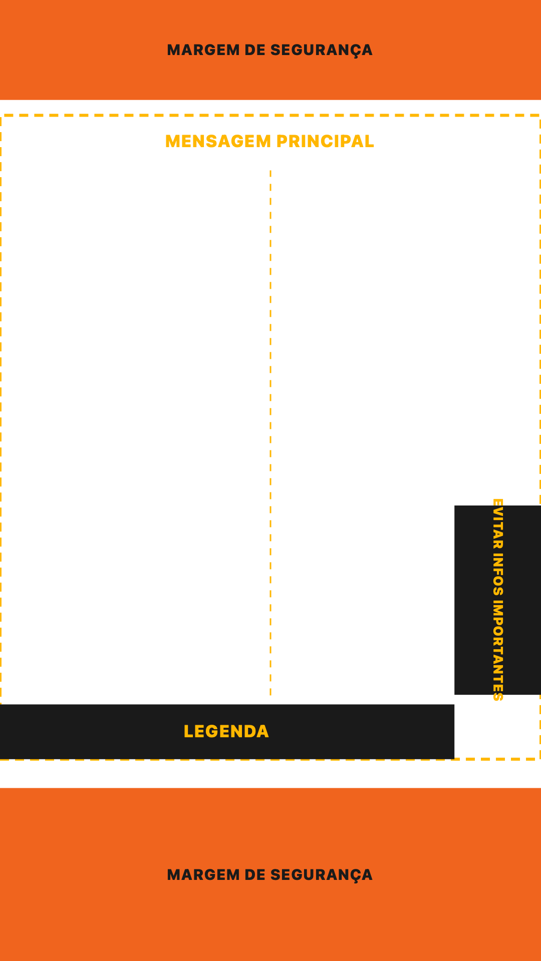 Overlay de safe area 9:16